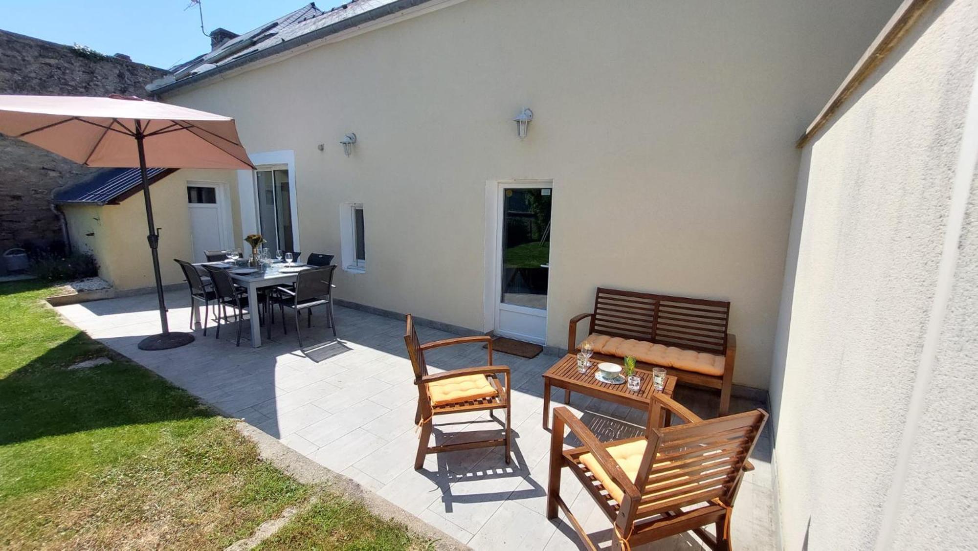 Le So Wild, Maison Avec Jardin Clos, Terrasse Amenagee, 5 Mn A Pied Commerce, Terrain De Tennis, A 800 M De La Plage D'Omaha Beach Jeux Arcade, Jouets, Materiel Jeunes Enfants Enfants, Table Ping-Pong Vierville-sur-Mer Dış mekan fotoğraf