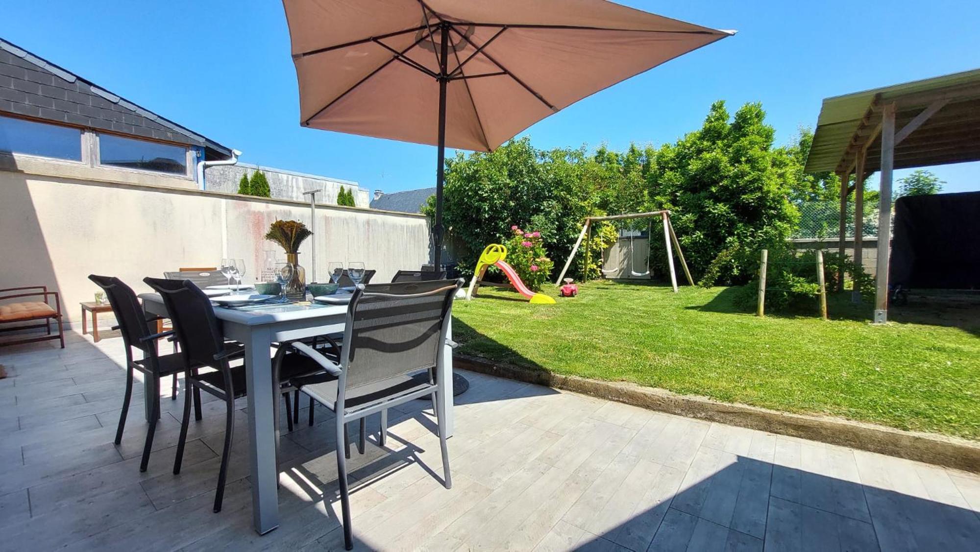 Le So Wild, Maison Avec Jardin Clos, Terrasse Amenagee, 5 Mn A Pied Commerce, Terrain De Tennis, A 800 M De La Plage D'Omaha Beach Jeux Arcade, Jouets, Materiel Jeunes Enfants Enfants, Table Ping-Pong Vierville-sur-Mer Dış mekan fotoğraf